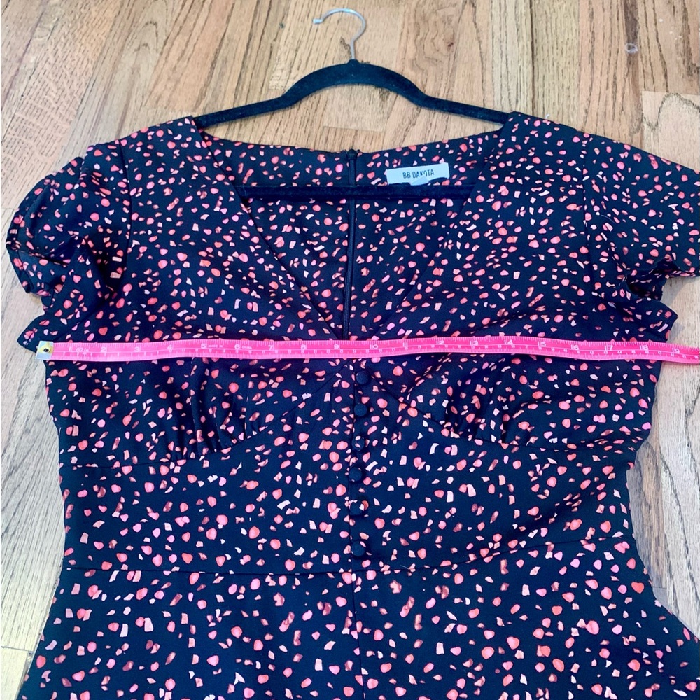 BB Dakota Heavy Petals Midi Dress - Picture 6 of 11